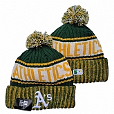 Oakland Athletics Knit Hat YD (2),baseball caps,new era cap wholesale,wholesale hats